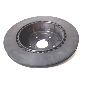 Image of Disc Brake Rotor. Brake Disk (Rear). image